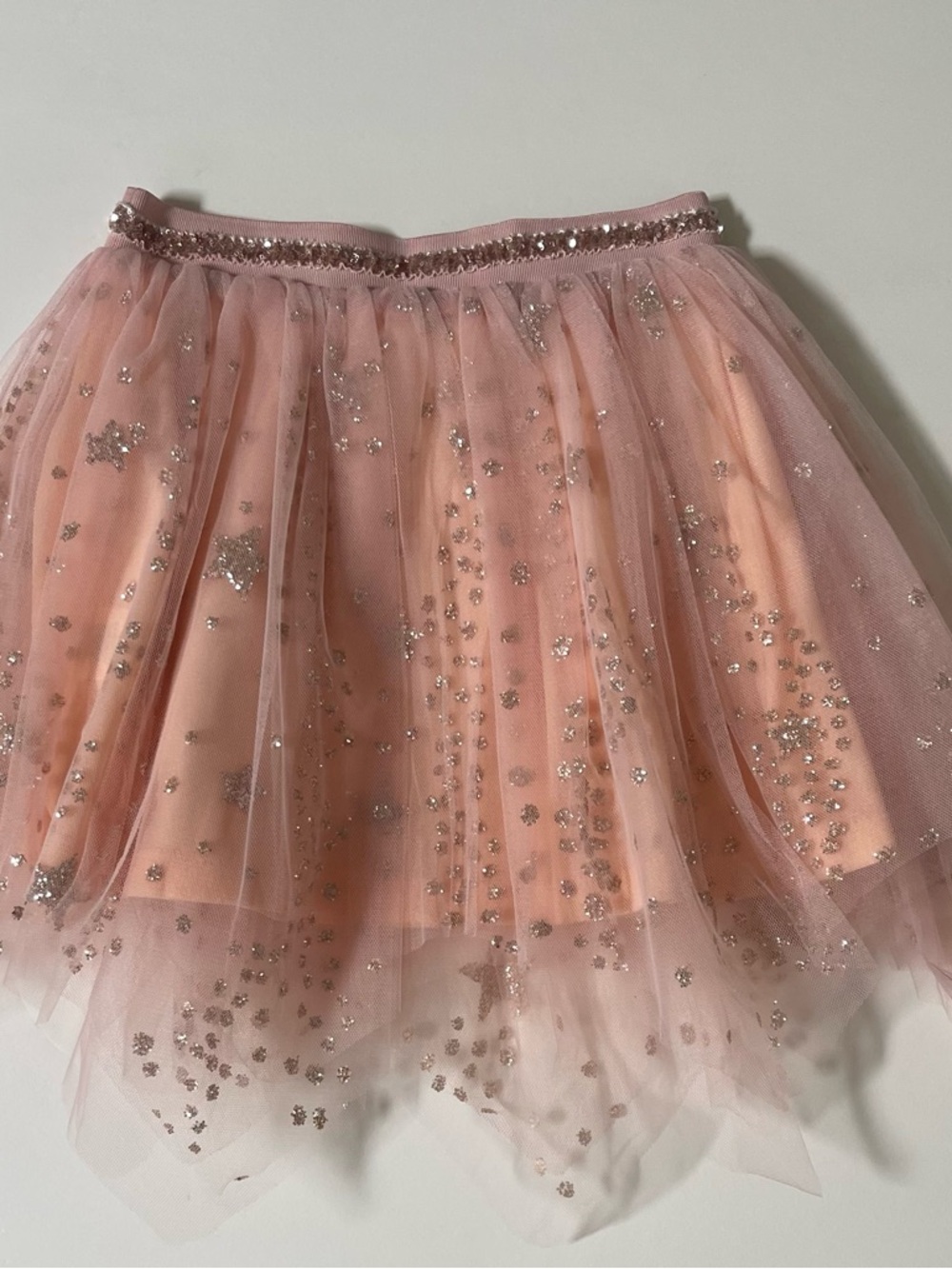 Pink Tulle Star Embellished Skirt Set - Picture 3 of 8